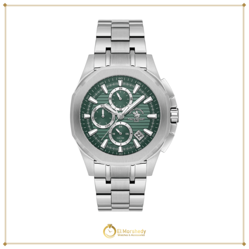 SANTA BARBARA MEN’S WATCH GREEN DIAL SB.1.10608-4 [frame:v1]