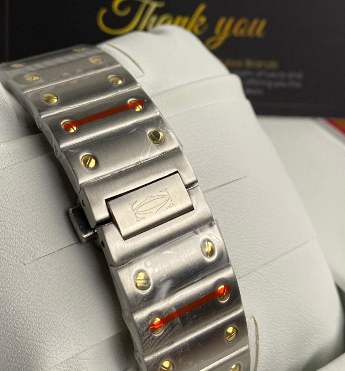 ⁦Cartier Santos de Cartier Two Tone 40mm⁩ - الصورة ⁦5⁩