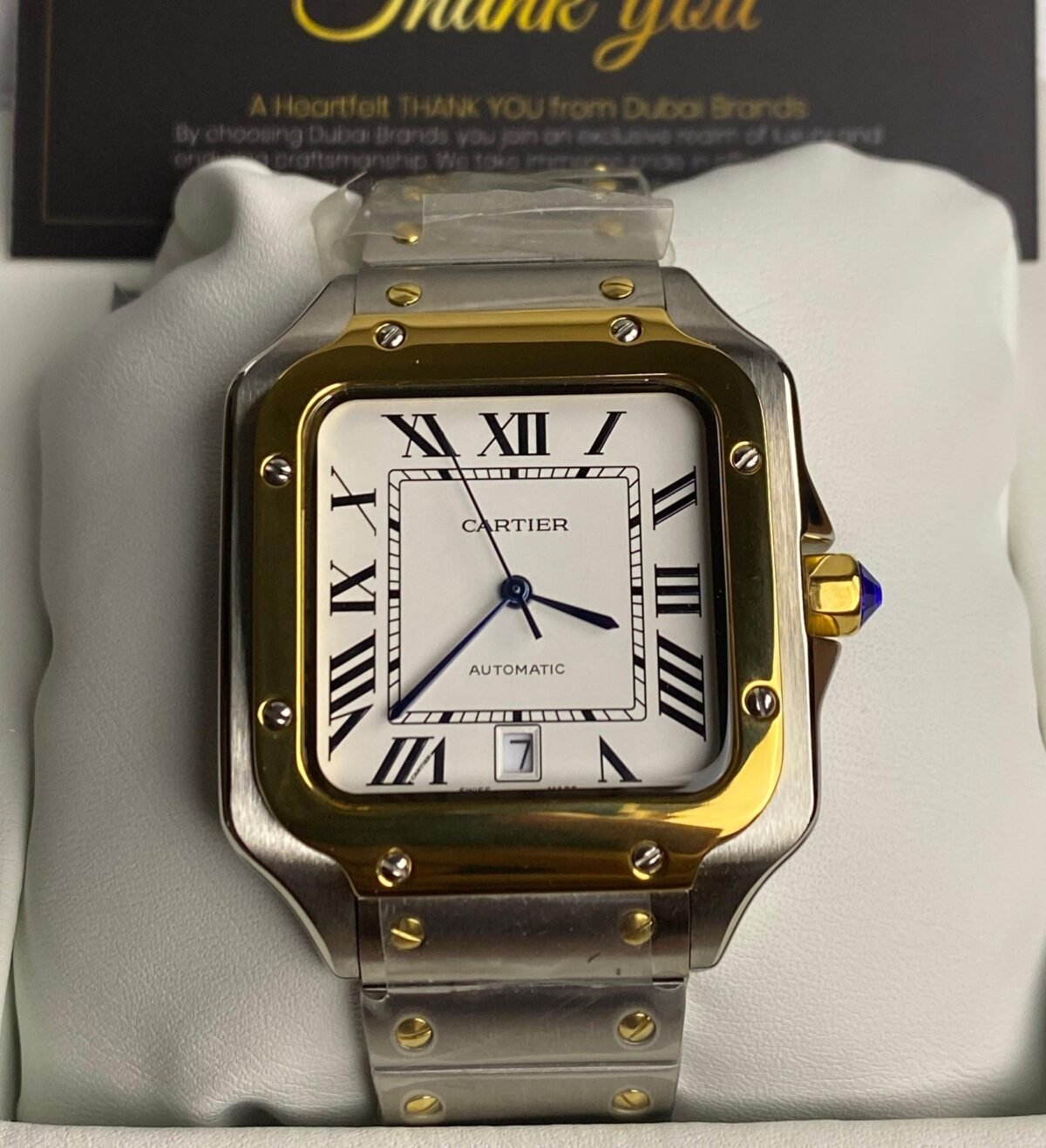 ⁦Cartier Santos de Cartier Two Tone 40mm⁩ - الصورة ⁦2⁩