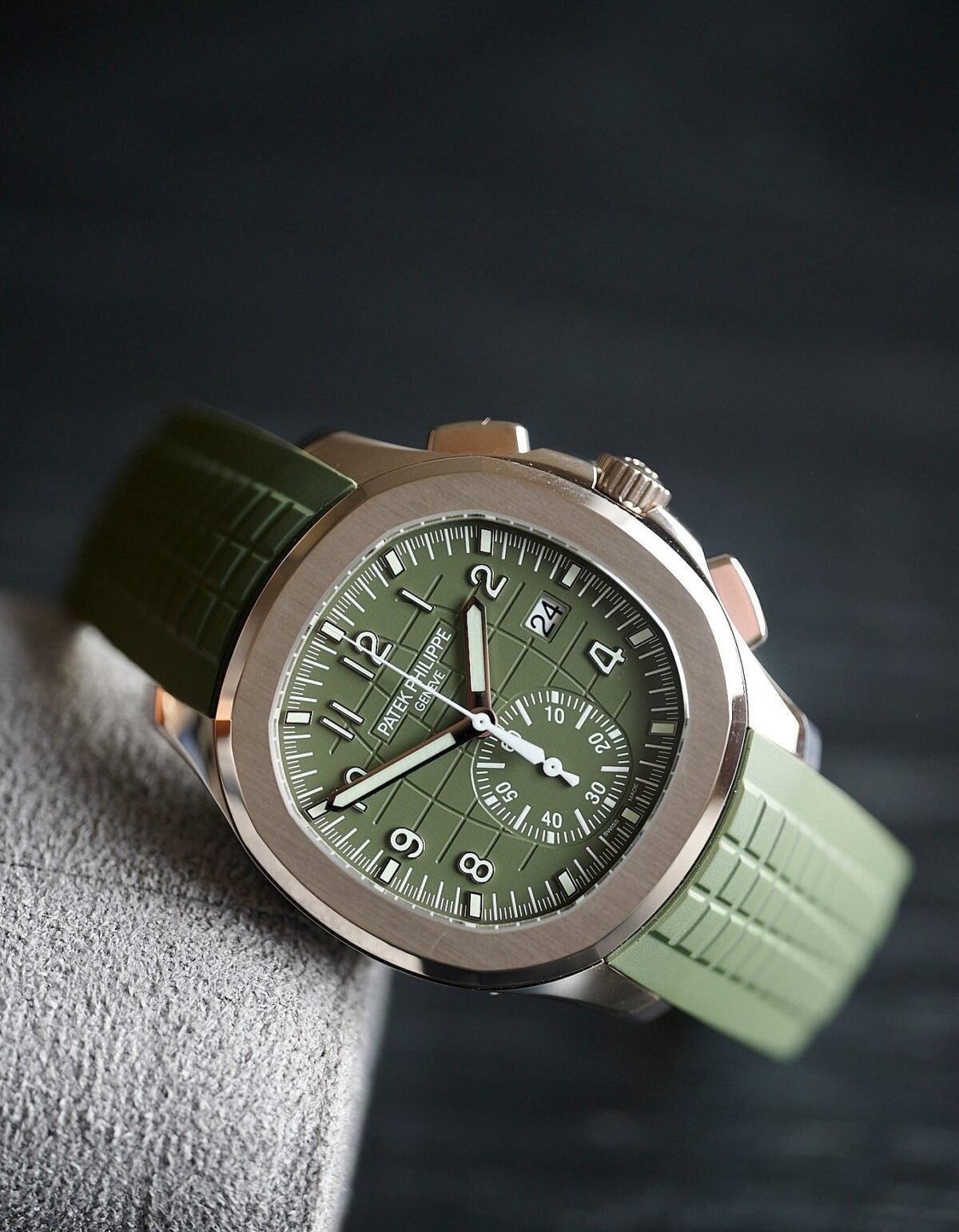 ⁦Patek Philippe Aquanaut MPN: 5968G-010⁩ - الصورة ⁦6⁩