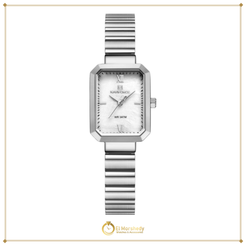 ساعة نافي فورس للنساء NF5050-S-W-S [frame:v1]