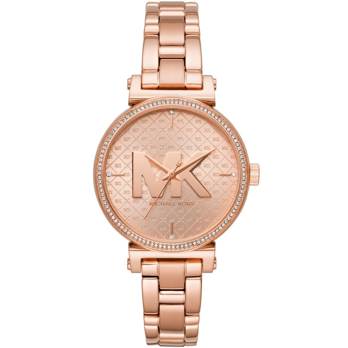 imgi_124_mk4335-michael-kors-watch-women-rose-gold-metal-sofie ساعة مايكل كورس للنساء MK4335 - الصورة 1