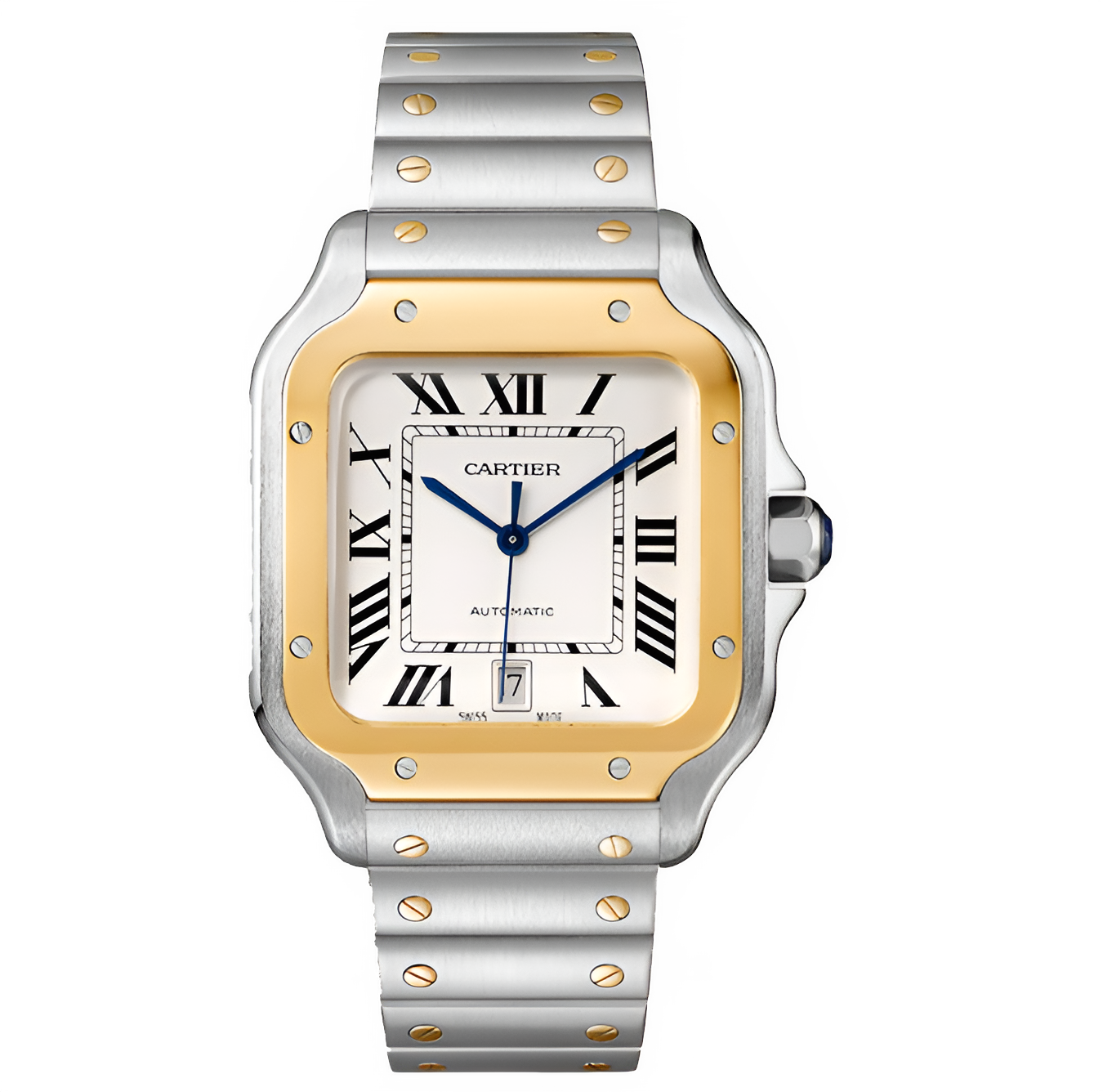 sdafasdfsdf_1.png Cartier Santos de Cartier Two Tone 40mm - الصورة 1